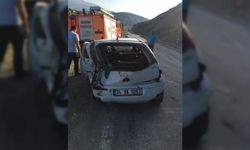 Suşehri'nde trafik kazası: 2 yaralı