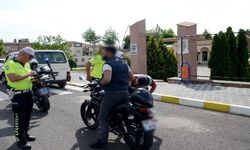 Nevşehir'de 19 motosiklet trafikten men edildi