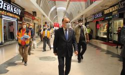 Kayseri Valisinden, sosyal mesafe ve maske denetimi