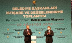 Erdoğan Belediye Başkanları istişare ve değerlendirme toplantısına katıldı