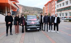 Gümüşhane Üniversitesi Öğrencilerinden Elektrikli Araç!