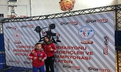 Çağdaş Kaya Halterde Türkiye Şampiyonu Oldu