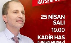 Yeniden Refah Partisi Genel Başkanı Dr. Fatih Erbakan Kayseri’ye Geliyor