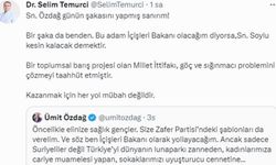 Özdağ "İçişleri Bakanı olarak Suriyelileri göndereceğim" dedi, ilk tepki Davutoğlu cephesinden geldi