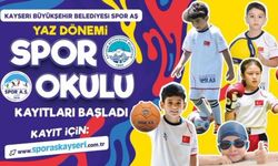 Kayseri Spor A.Ş'de Yaz Dönemi Spor Okulları Kayıtları Başladı