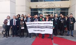Kayserili Avukatlardan İsrail'e Tepki