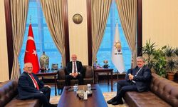 Başkan Büyükkılıç'tan, AK Parti Genel Başkan Vekili Mustafa Elitaş'a Ziyaret