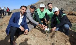 Yahyalı'da Binlerce Fidan Toprakla Buluştu