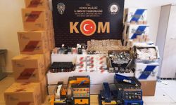 Konya'da Kaçakçılık Operasyonu: 9 Gözaltı