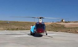 Diyabetik hasta, ambulans helikopterle sevk edildi