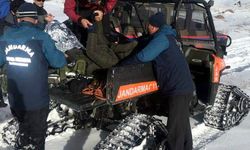 Erciyes'te yaralanarak mahsur kalan 2 dağcı JAK ekipleri tarafından kurtarıldı 
