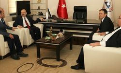 YÖK Başkanı Prof. Dr. Saraç, ERÜ Rektörü Çalış’ı Ziyaret Etti 