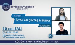 İlyas Yalçıntaş İle Buray Sevenleriyle Buluşacak