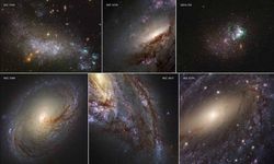Hubble’in çektiği en yakın galaksilerin görüntülerini yayımladı 