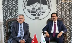 Kalaba Belediye Başkanı Köroğlu, Referans Belediye Melikgazi’yi ziyaret etti 