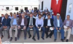 Ortaköy Yunus Emre Tarım Ticaret Merkezinde kura çekimi 