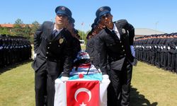 Kayseri'de 557 polis adayı yemin etti  