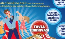 Meysu Outlet AVM, Babaları Tavla Turnuvasında Buluşturuyor