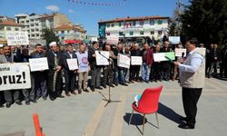 Yeni Zelanda'daki terör saldırısı Develi'de protesto edildi 