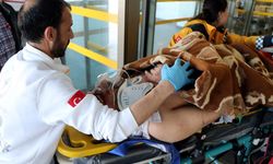 Aranan şahıs polisi karşısında görünce 5. kattan atladı 
