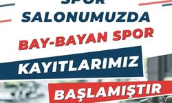 Melikgazi Hizmet Binası Spor Merkezi'nde kayıtlar devam ediyor 