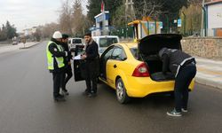 15 ilde eş zamanlı "Taksi Uygulaması 2019/1" uygulaması gerçekleştirildi 