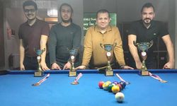 Kayseri 10 Top Bilardo şampiyonası sona erdi 