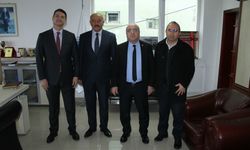 KAYÜ Rektörü Karamustafa, Özvatan Belediye Başkanı Demir’i Ziyaret Etti 