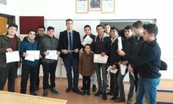 Kayseri OSB Teknik Koleji’nde karneler verildi 
