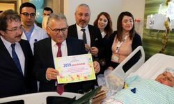Kayseri'de yeni yılın ilk bebeği 'Recep Tayyip' oldu 