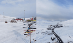 Erciyes Beyaza Boyandı: Kar Kalınlığı 120 Santimetreyi Buldu