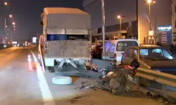 Motosiklet Kamyonete Çarptı! 1 Ölü