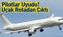 Pilotlar Uyudu, Uçak Rotadan Çıktı!