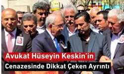 Avukat Hüseyin Keskin'in Cenazesi'nde Dikkat Çeken Ayrıntı!