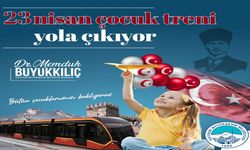 Kayseri'de Tramvayda Çocukları Bekleyen 23 Nisan Sürprizi!