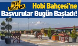 Hobi Bahçesi'ne Başvurular Başladı! İşte Şartlar