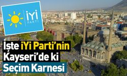 İşte İYİ Parti'nin Kayseri'deki Seçim Karnesi!