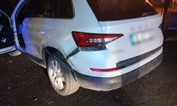Hem Polisten Kaçtı Hem de Polis Aracına Çarpıp Kaza Yaptı!