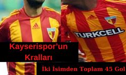 Kayserispor'un Gol Kralları İşte O İki İsim!