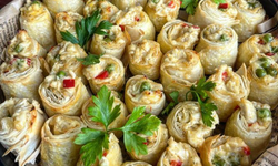 Tavuklu Beşamel Soslu Çıtır Börek -Atıştırmalık Tarifler