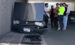Kayseri’de Kullanılmaz Hale Gelen Araçta Burnu Bile Kanamadı!