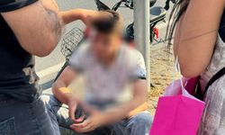 Cumhuriyet Meydanı’nda Korkutan Kaza: Yaralı Gence Kızılay Ekipleri Koştu!