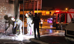 Kayseri’de Yangın! Doğalgaz Borusu Patladı