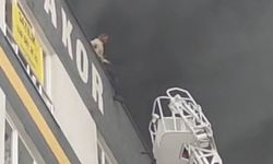 Kayseri’de Alevlerin Arasından Kurtarılan Adamın Görüntüleri Kamerada…