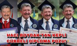 Hacı Boydak’tan Kepli Cübbeli Diploma Pozu Yağdı!
