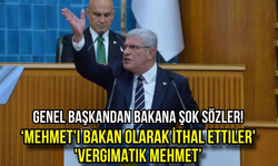 Genel Başkandan Bakana Şok Sözler! ‘Mehmet’i Bakan Olarak İthal Ettiler, Vergimatik Mehmet’
