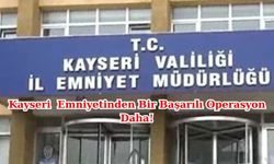 Kayseri'de Resmi Belgede Sahtecilik Yapan Zanlı Kıskıvrak Yakalandı!