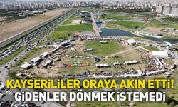 Kayserililer Oraya Akın Etti, Gidenler Dönmek İstemiyor!