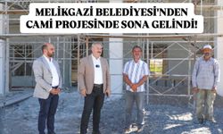 Melikgazi'de Cami Projesinde Sona Gelindi!