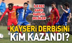 Sonucu merakla bekleniyordu! Kayseri derbisini kim kazandı?